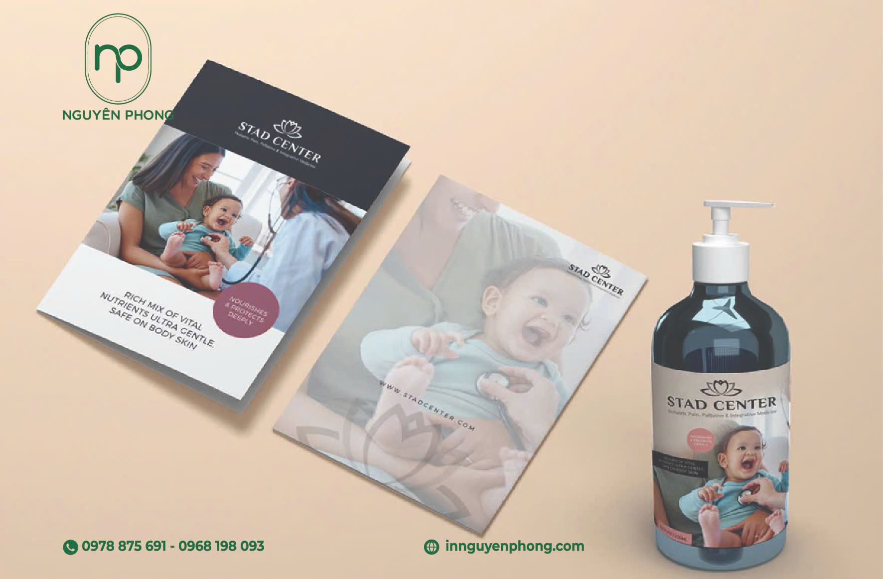  Giới thiệu các mẫu thiết kế folder dành riêng cho ngành y tế.